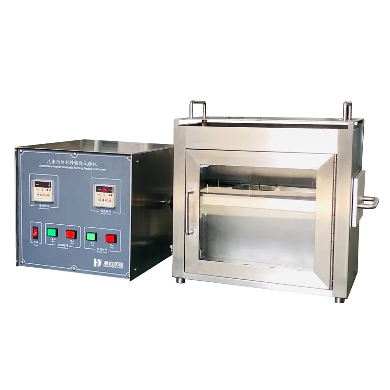 GB 8410-2006 Compliant Automotive Interior Materials Flammability Testing Equipment 0