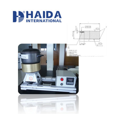 히터와 온도조절 장치 알루미늄 블록 시편과 알루미늄 블록 부엌 세간 테스터