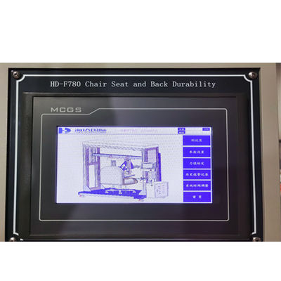 전자 가구 의자 좌석 및 뒷면 내구성 테스트 기계 전자 가구 의자 좌석 및 뒷면 내구성 테스트 기계