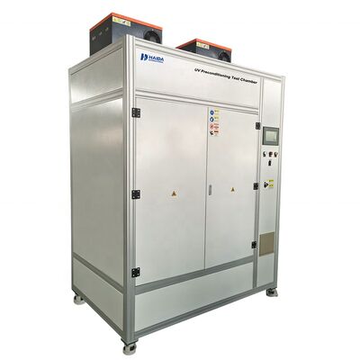 UV 전처리 시험 챔버 태양광 패널 자외선 손상 민감도 시험 장비 기계 UV 전처리 테스터