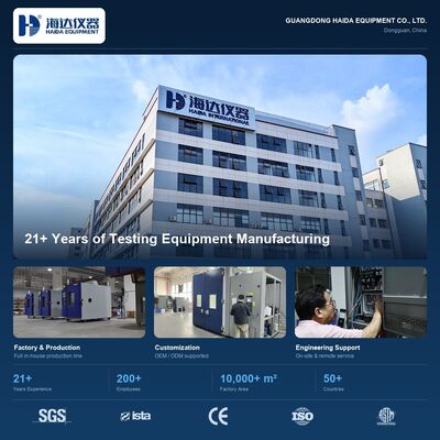 HAIDA 신발 단열 시험기 전체 신발 열 단열 시험기 ISO 20344 5.12 신발 시험 장비