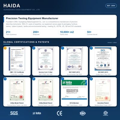 HAIDA Footwear Antistatic Electrical Tester Shoe Resistance Testing Machine ISO 20344 5.10 Standard Shoe Testing Equipment
